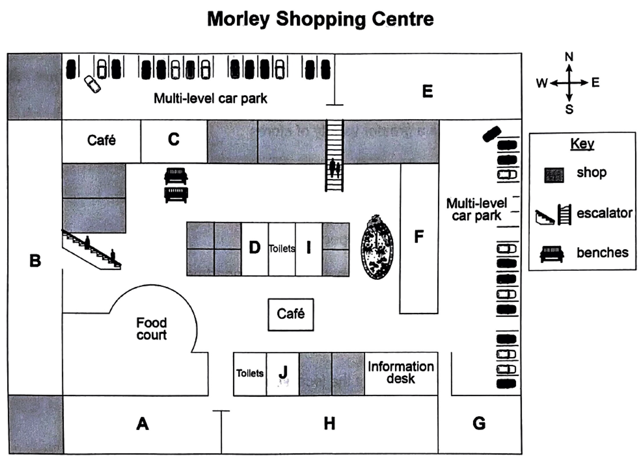 Map for Morley Shopping Centre