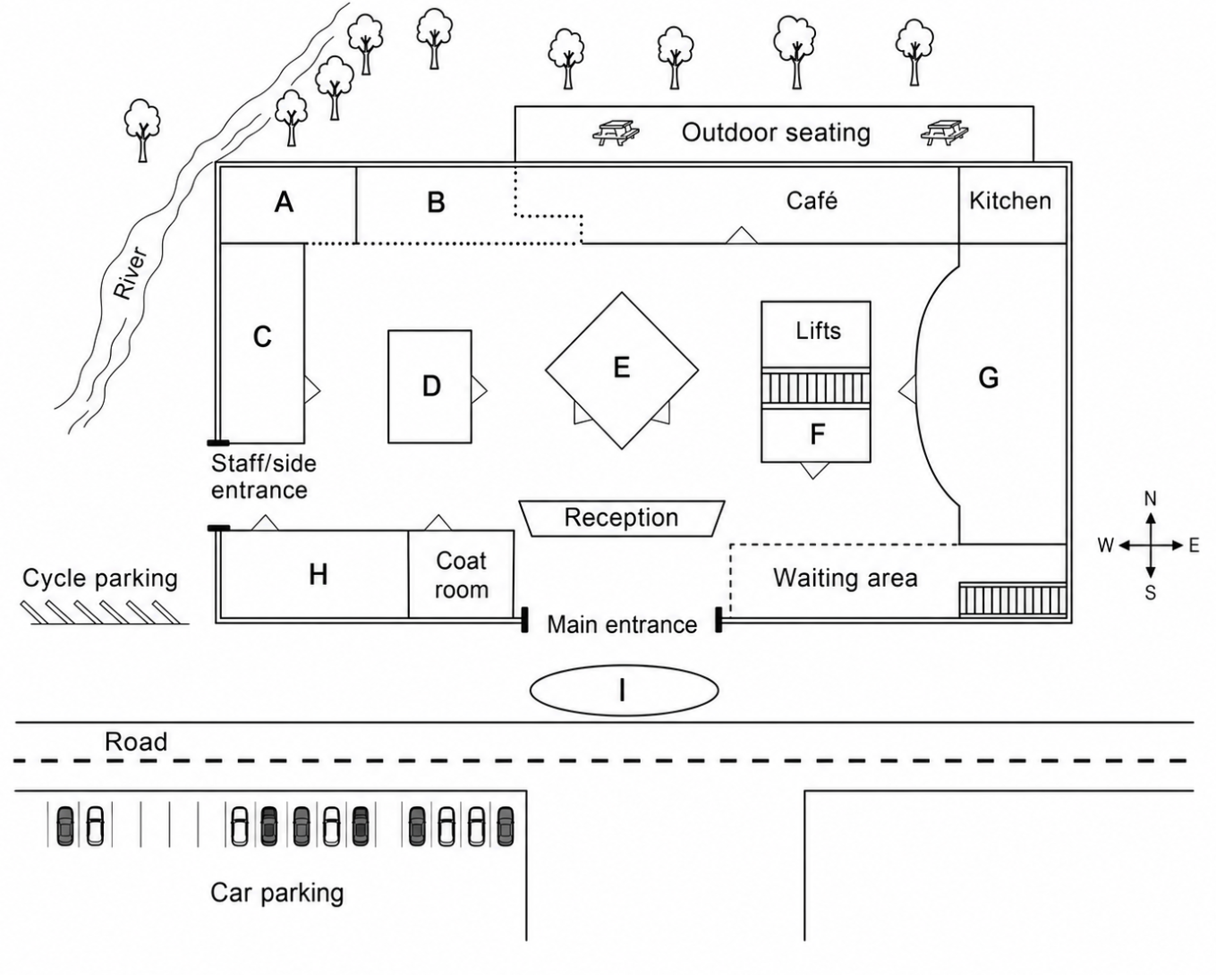 Map for New Office Building