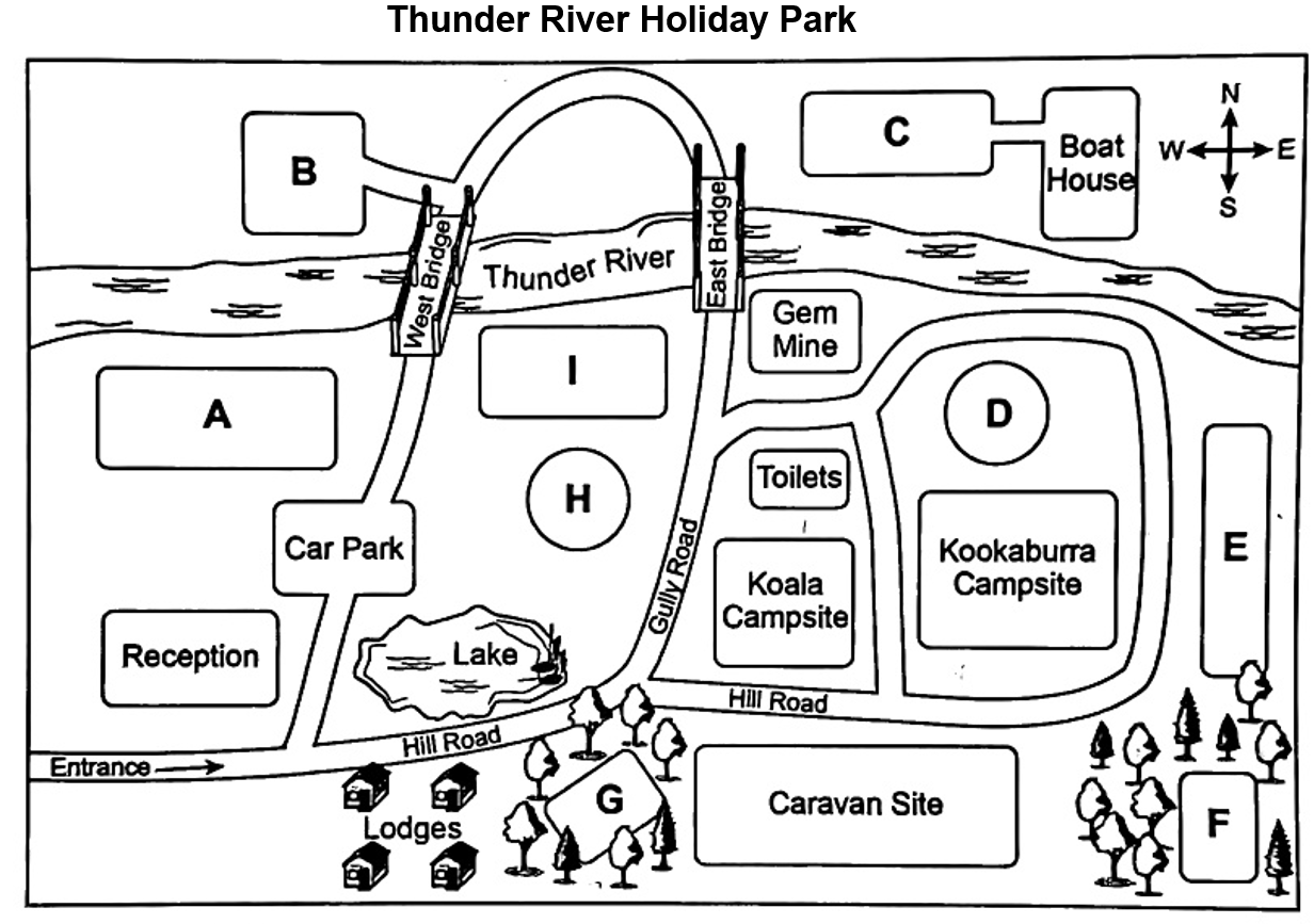 Map for Thunder River Holiday Park