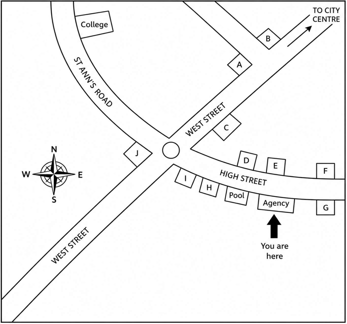 Map for Accommodation Options